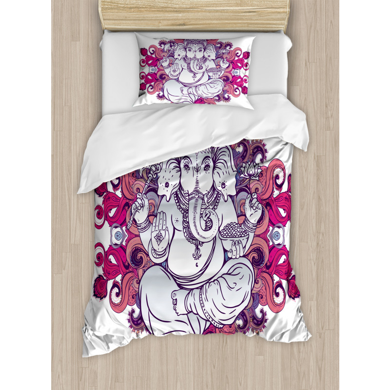 Elephant Eastern Style Duvet Cover Set