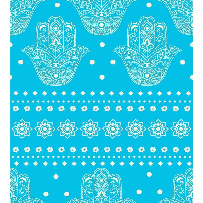 Eastern Cultural Floral Duvet Cover Set
