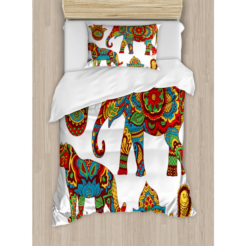 Animals Ornate Duvet Cover Set