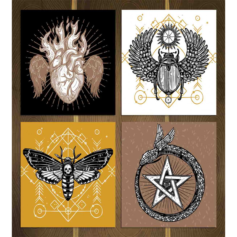 Occult Art Duvet Cover Set