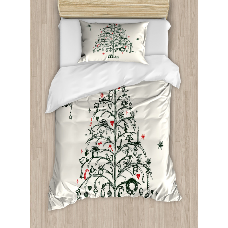 Tree and Fairies Duvet Cover Set