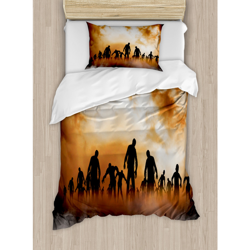 Zombies Misty Duvet Cover Set