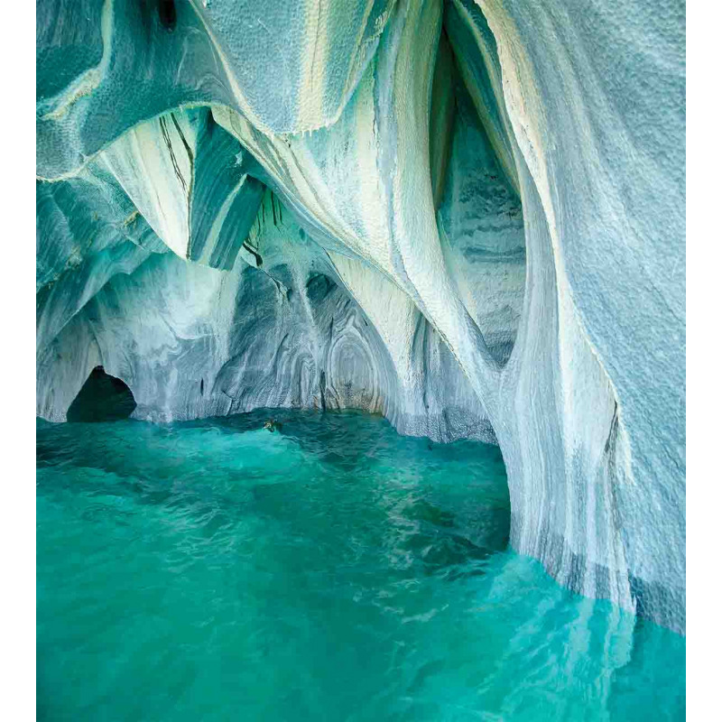 Marble Caves Lake Duvet Cover Set