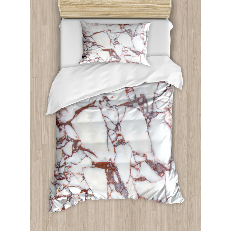 Marble Grunge Stone Duvet Cover Set