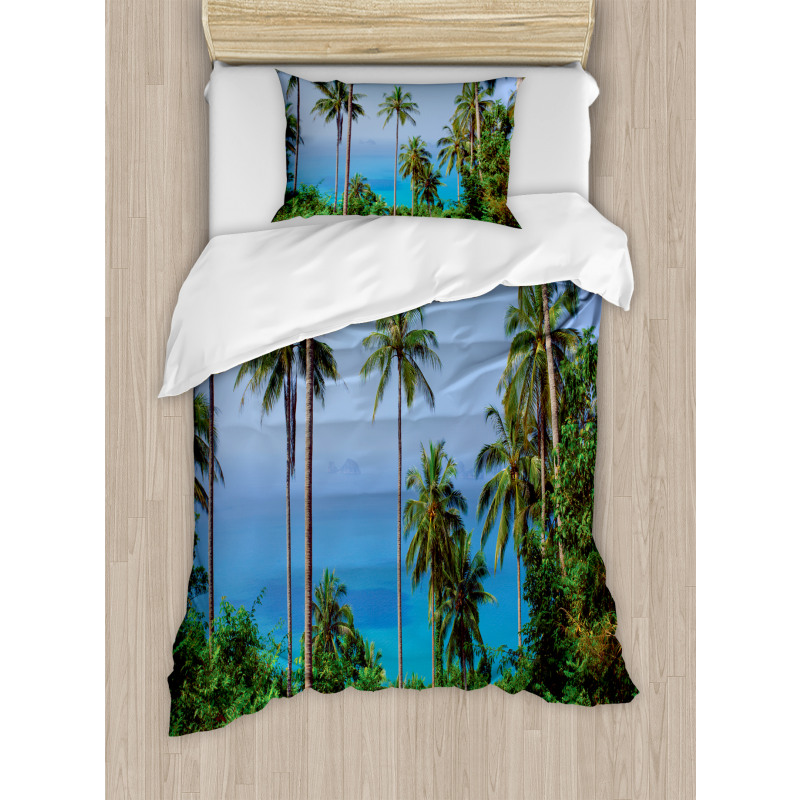 Ocean Jungle Beauty Duvet Cover Set