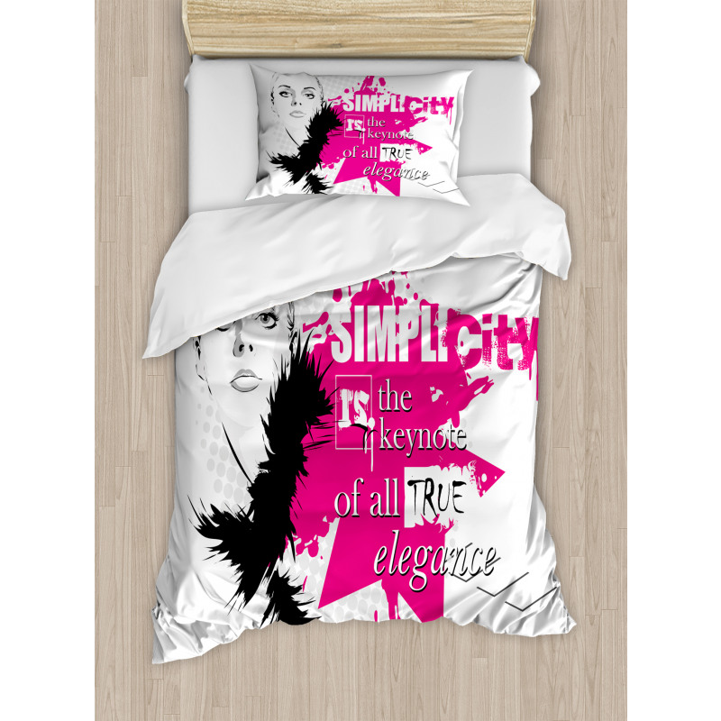 Inspirational Vogue Duvet Cover Set