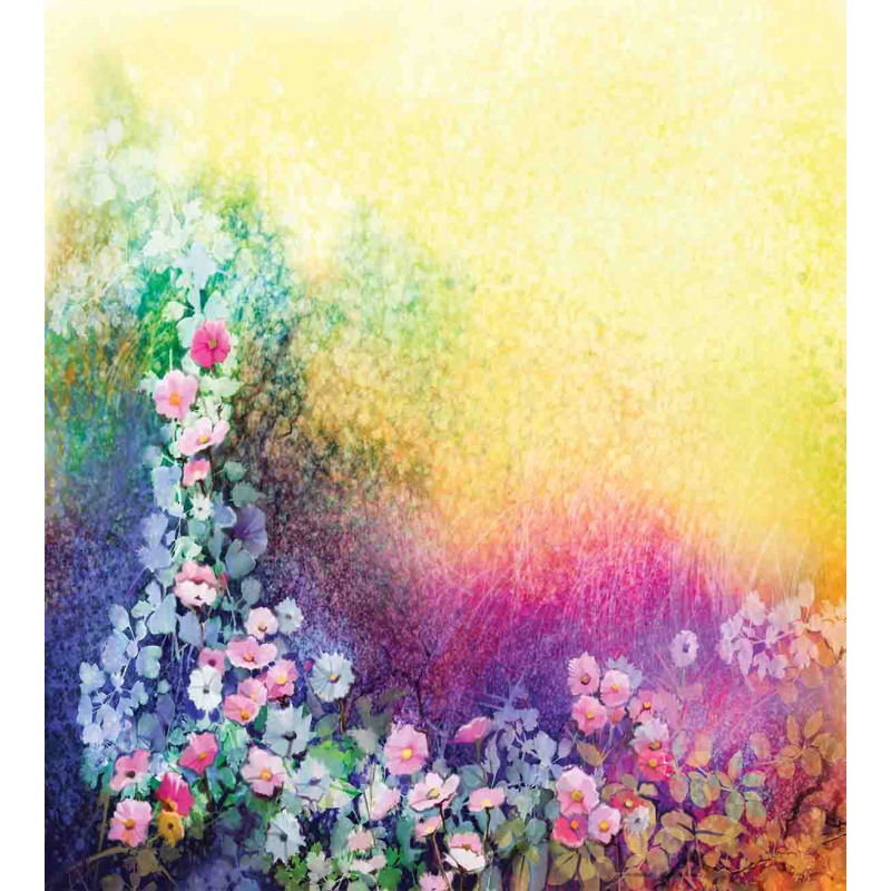 Spring Flowers Ivy Art Duvet Cover Set