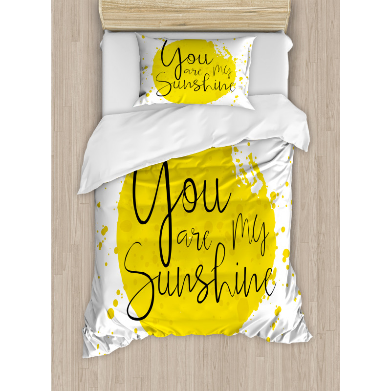 Splash Inspirational Duvet Cover Set