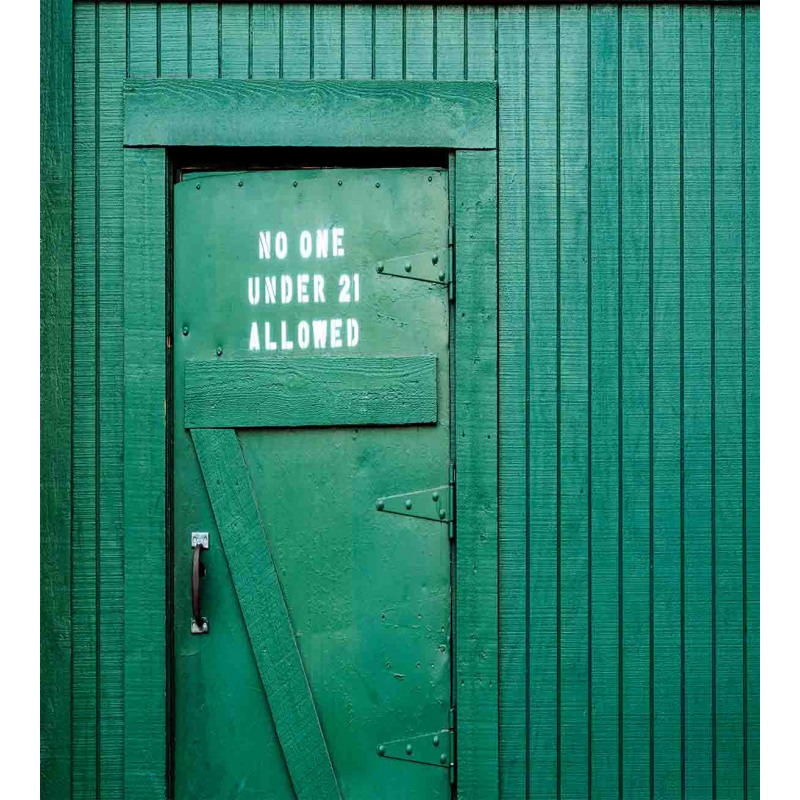 Vintage Back Door Theme Duvet Cover Set