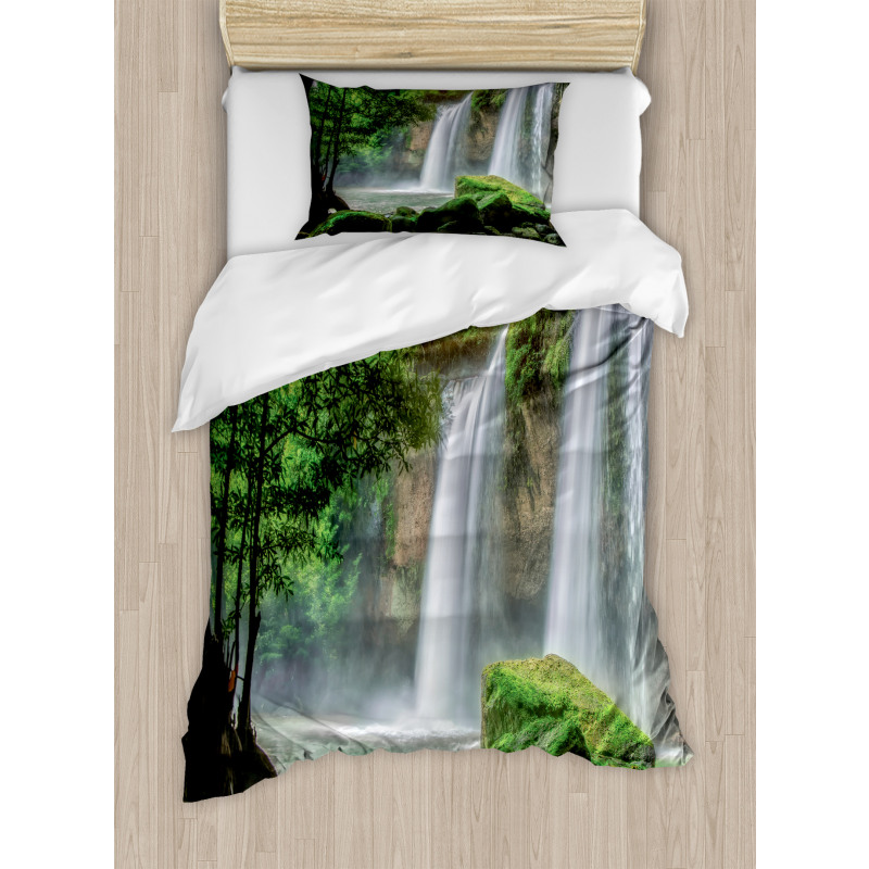 Waterfall Nature Exotic Duvet Cover Set