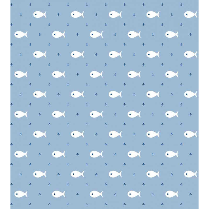 Little Fish Aquatic Life Duvet Cover Set