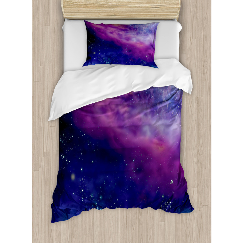 Galaxy Nebula Star Duvet Cover Set