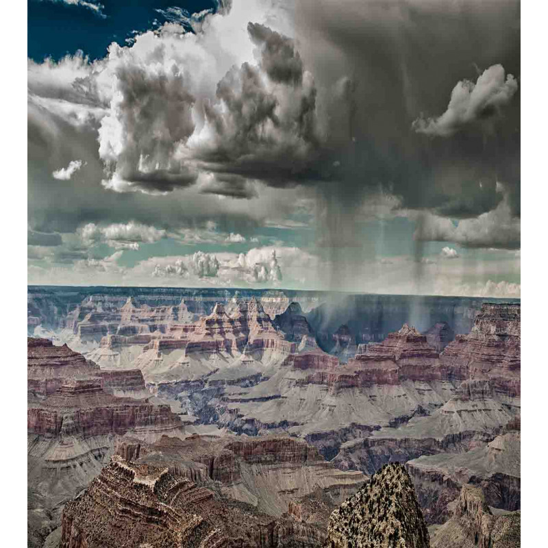 Clouds on Grand Canyon Duvet Cover Set