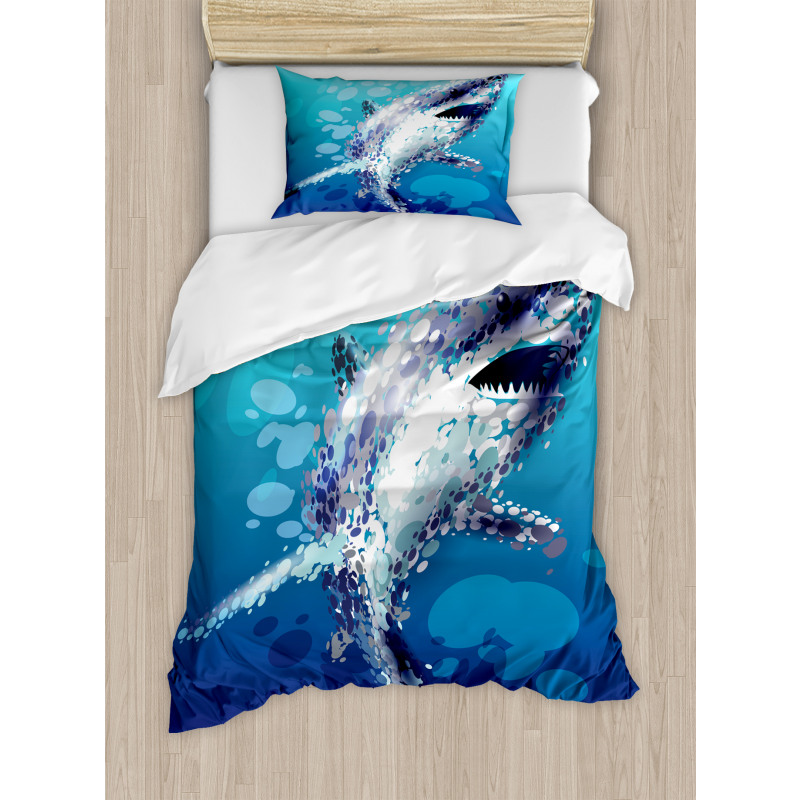 Shark Oceanlife Animal Duvet Cover Set