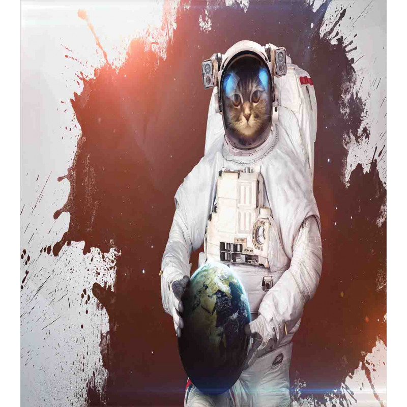 Astronaut Funny Design Duvet Cover Set