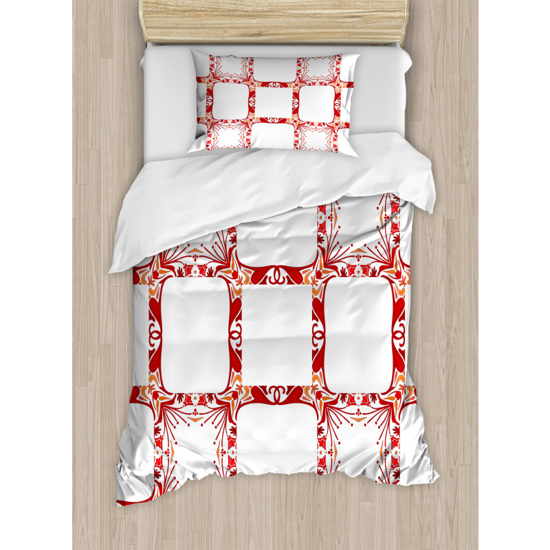 Modern Old Shapes Duvet Cover Set