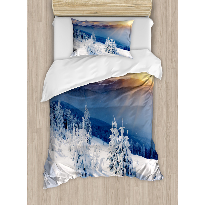 Tops Dramatic Sky Alpine Duvet Cover Set