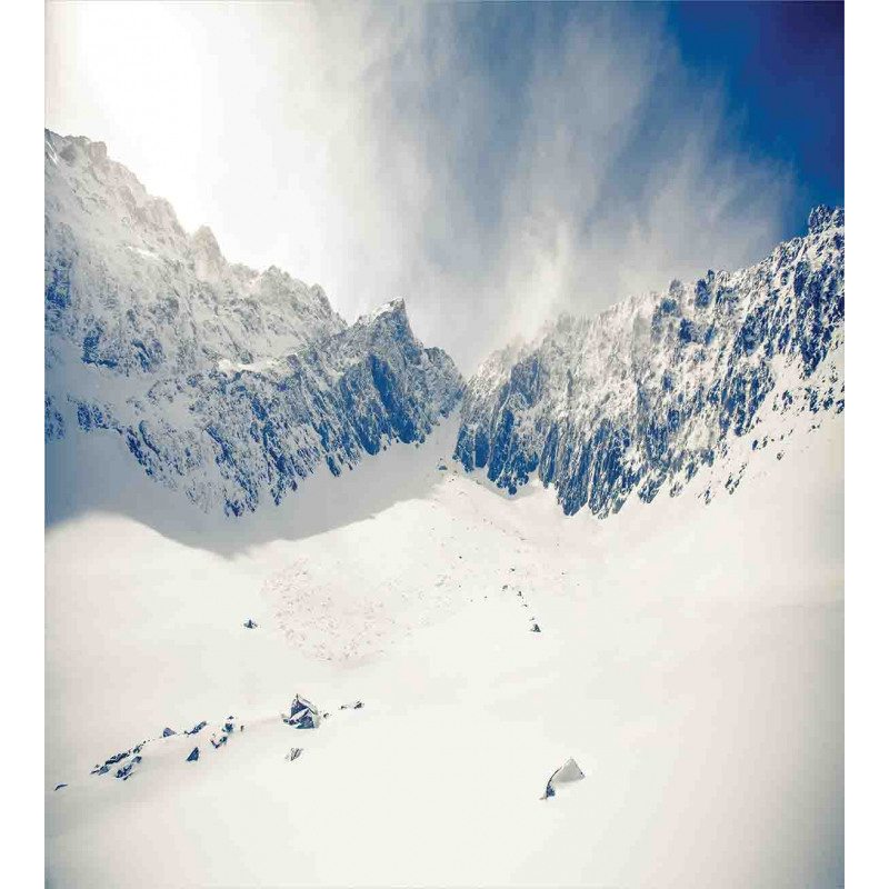 Nature Mountain Snowy Duvet Cover Set