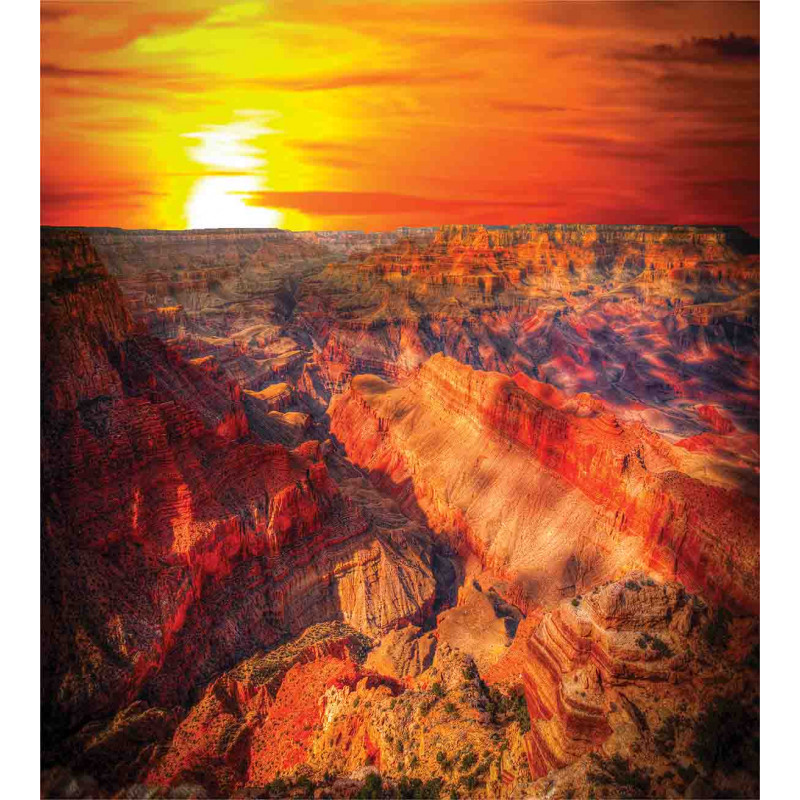Grand Canyon Horizon Duvet Cover Set
