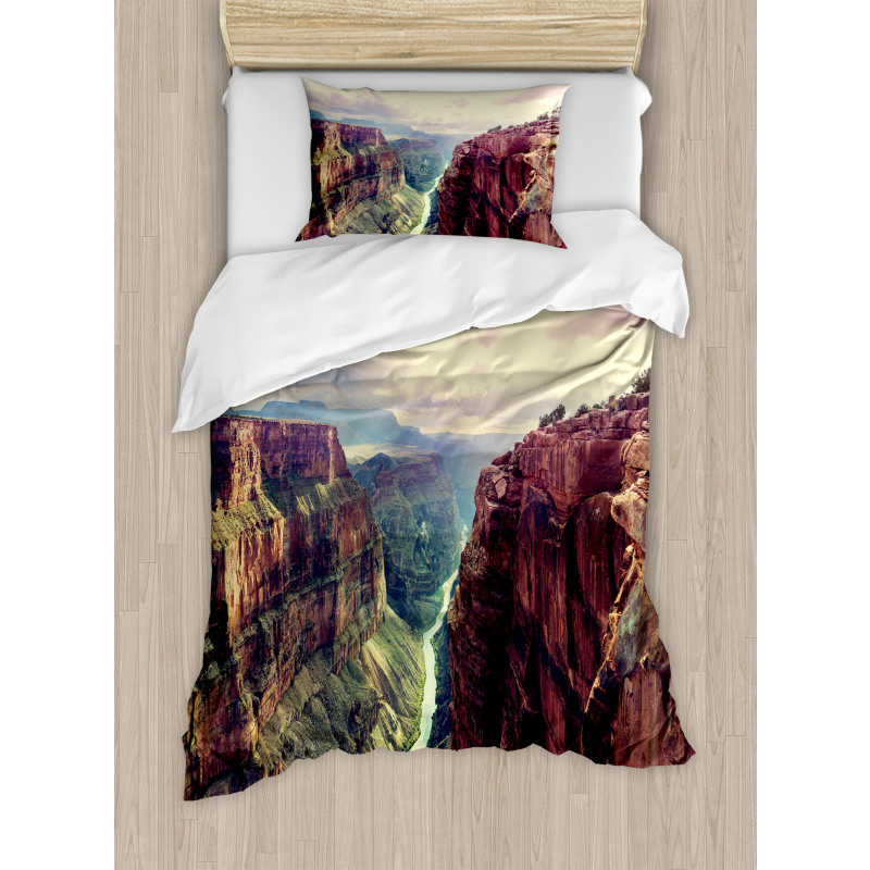 Grand Canyon River Duvet Cover Set