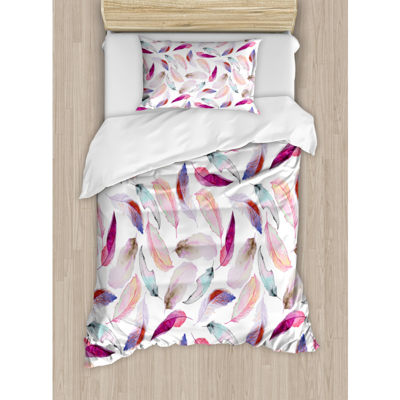 Wing Feathers Wing Art Duvet Cover Set