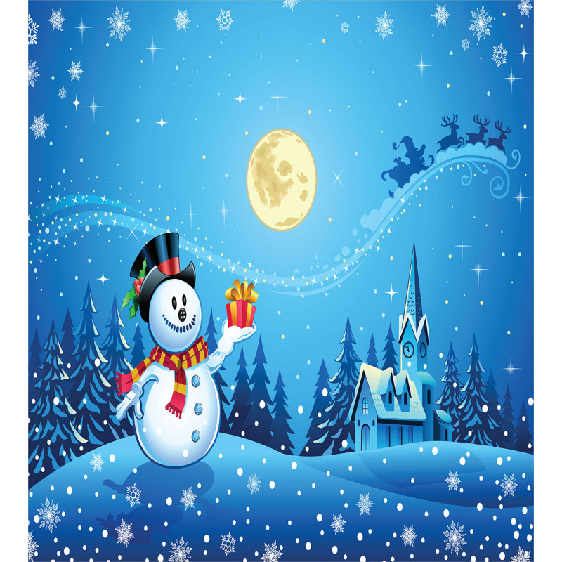 Snowman Sanra Gift Duvet Cover Set