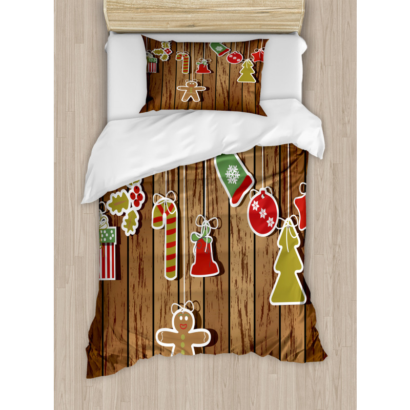 Wooden Pattern Duvet Cover Set