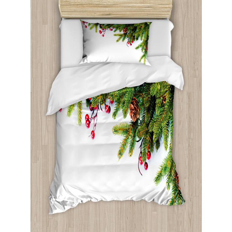 Tree Branches Cones Duvet Cover Set