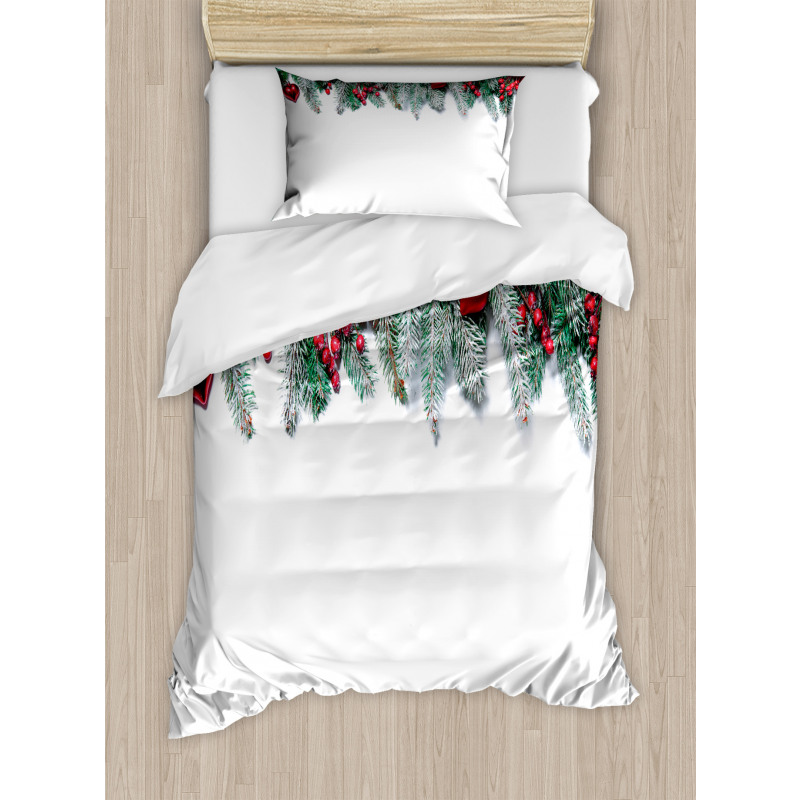 Stars Berries Xmas Duvet Cover Set