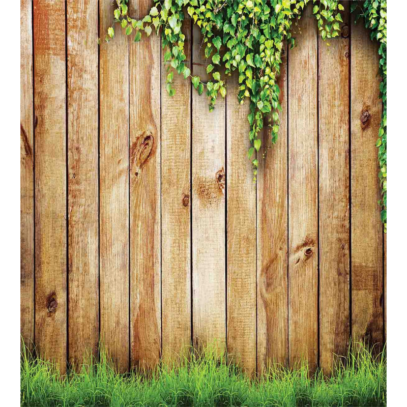 Wooden Garden Fence Duvet Cover Set