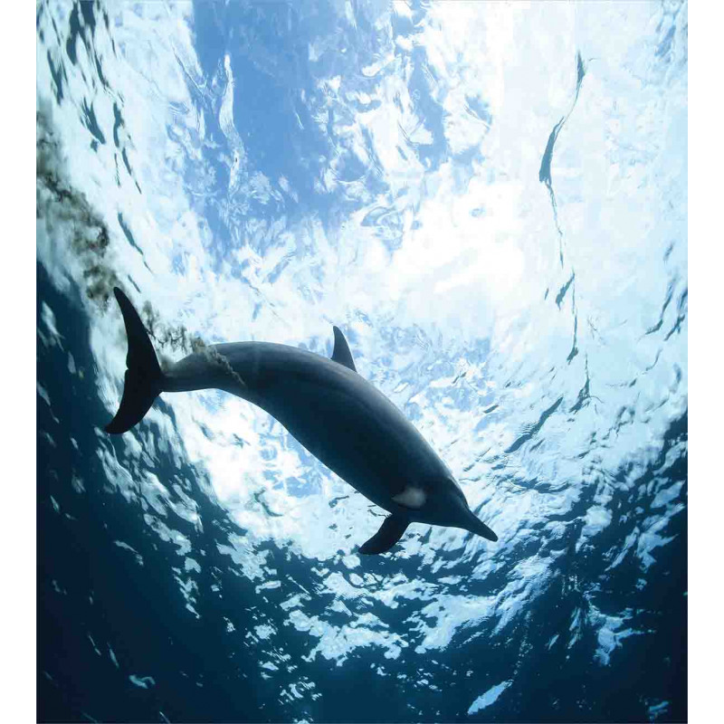 Swimming Dolphin Duvet Cover Set