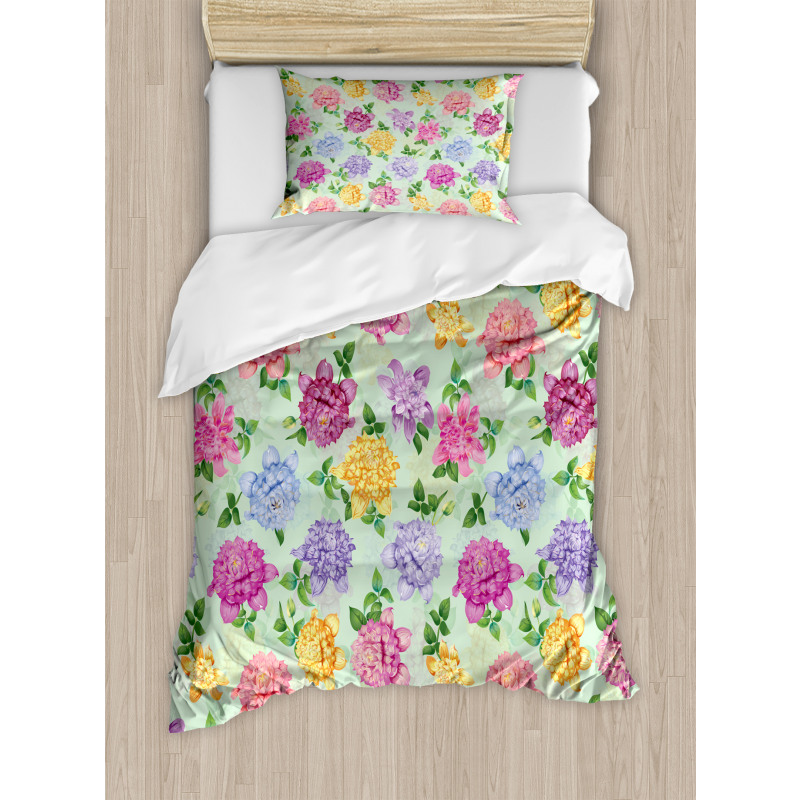 Floral Beauty Bridal Duvet Cover Set