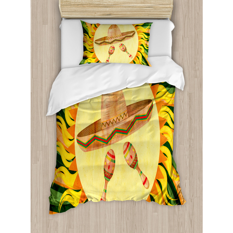 Hippie Sombrero Duvet Cover Set