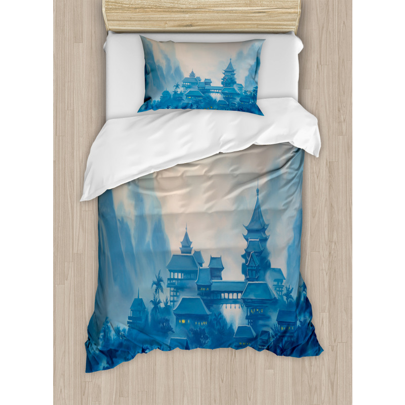 Chinese Night Duvet Cover Set