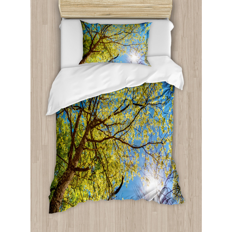 Pastoral Tree Branch Duvet Cover Set