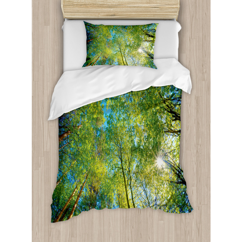 Willow Flora in Nature Duvet Cover Set