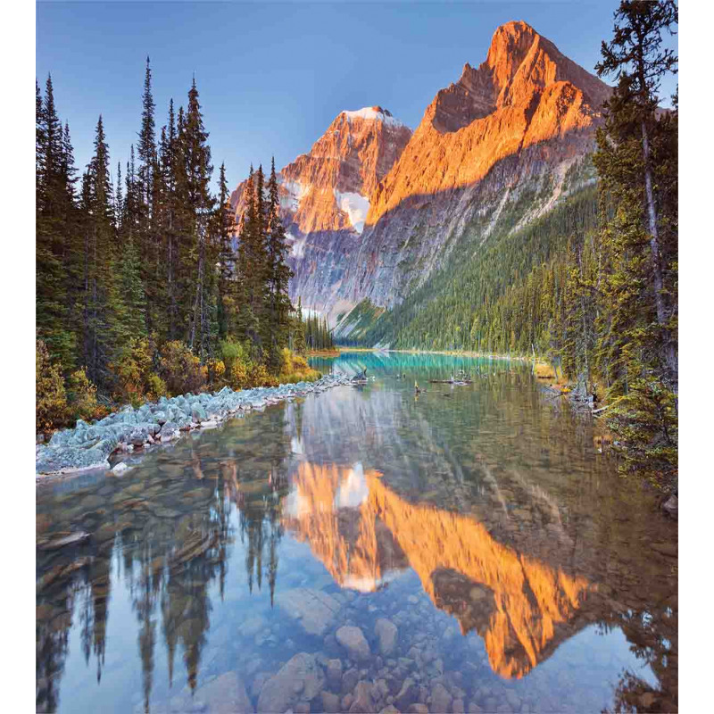 Canadian Mountains Duvet Cover Set