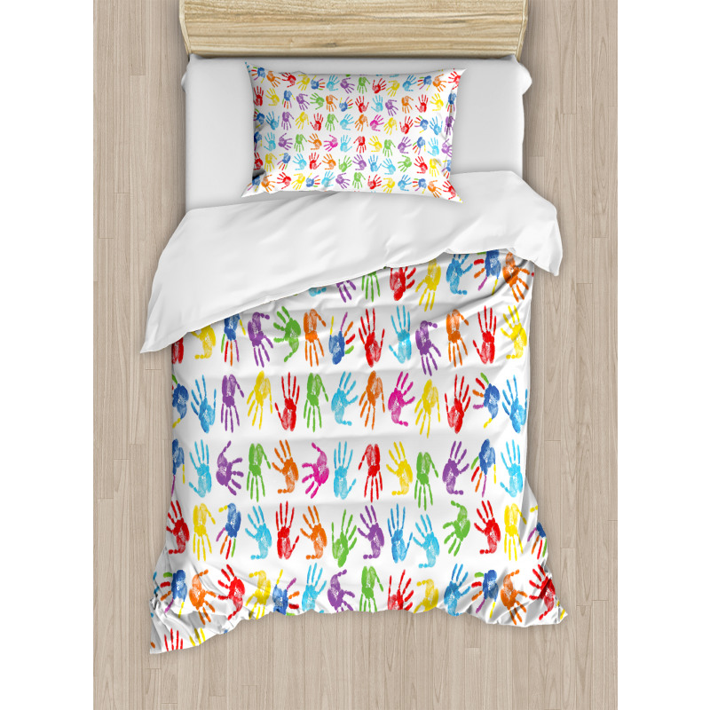 Watercolor Kids Duvet Cover Set