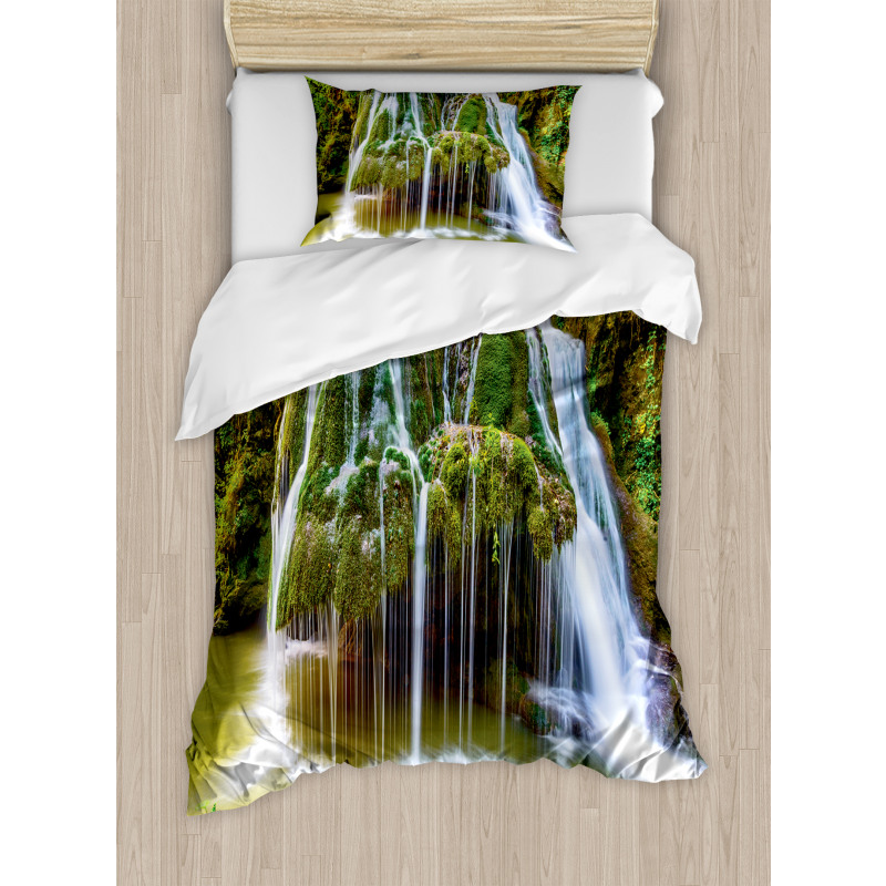 Botanic Plants in Lake Duvet Cover Set