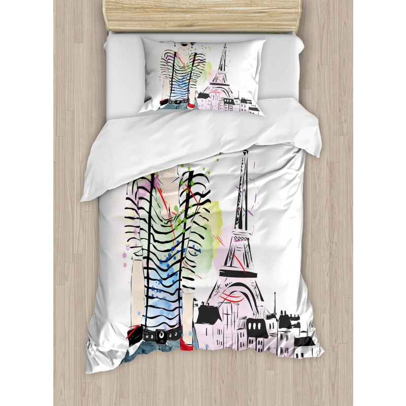 Happy Teen Girl Duvet Cover Set