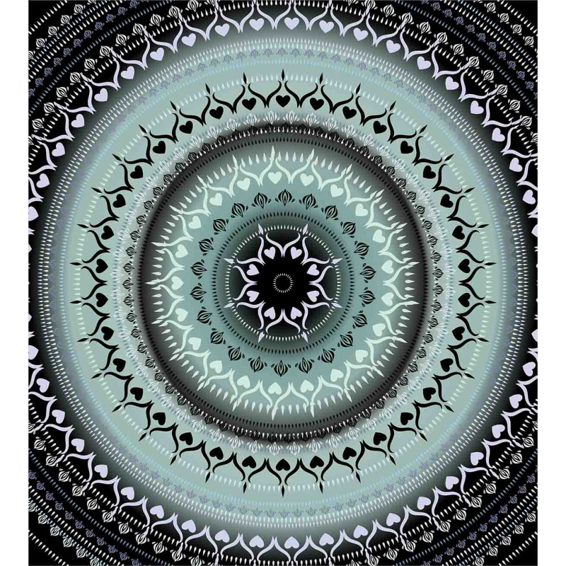 Vintage Mandala Circles Duvet Cover Set