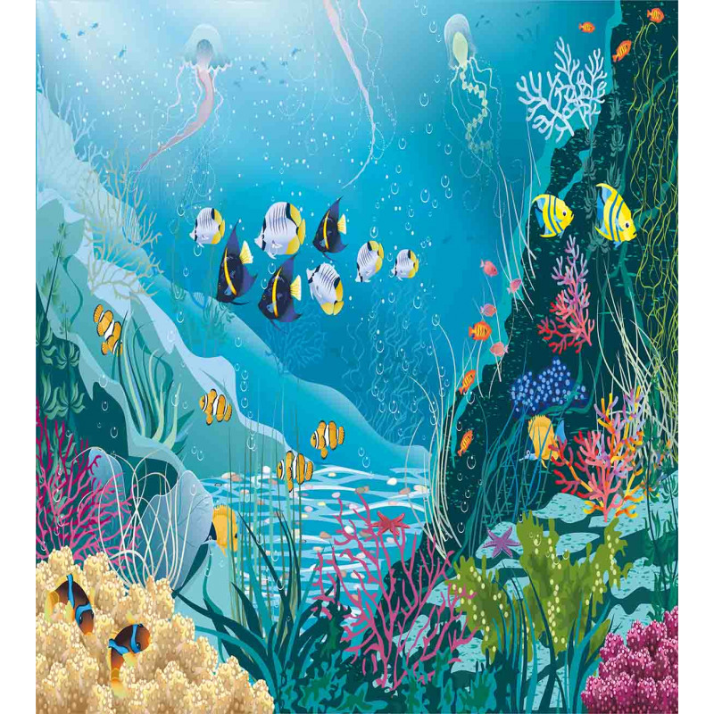 Underwater Scenery Duvet Cover Set