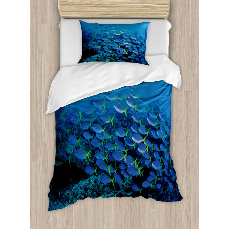 Shoal Reef Ocean Duvet Cover Set