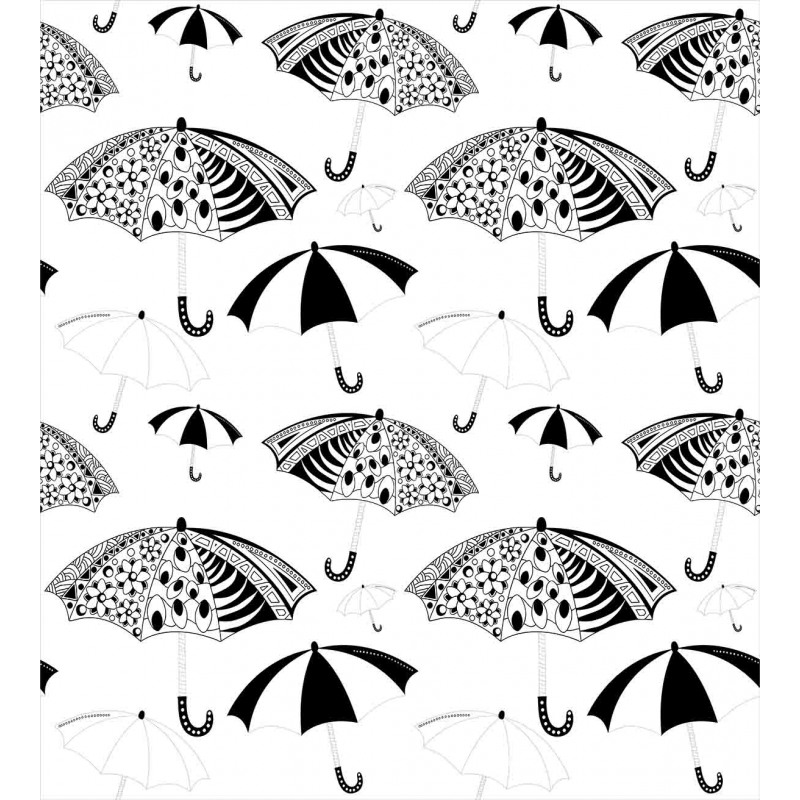 Ornate Umbrellas Duvet Cover Set
