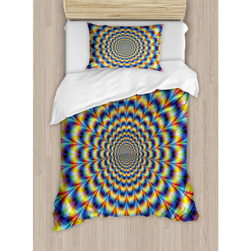 Psychedelic Hippie Art Duvet Cover Set