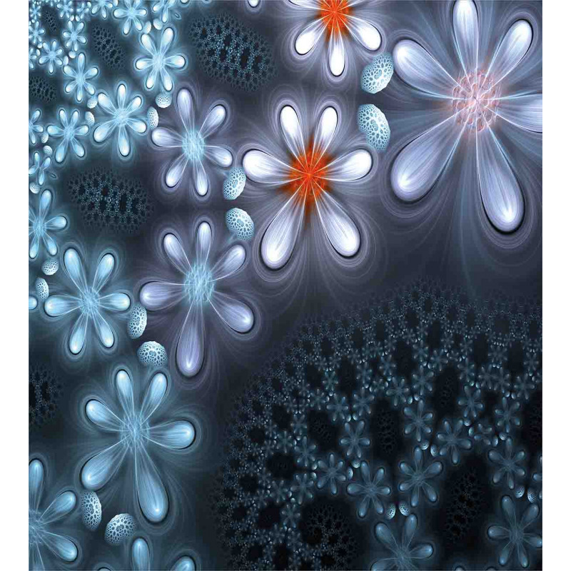 Vibrant Floral Pattern Duvet Cover Set