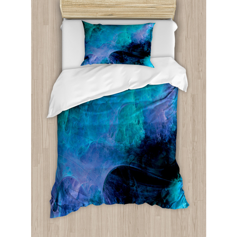 Surreal Hazy Colors Duvet Cover Set