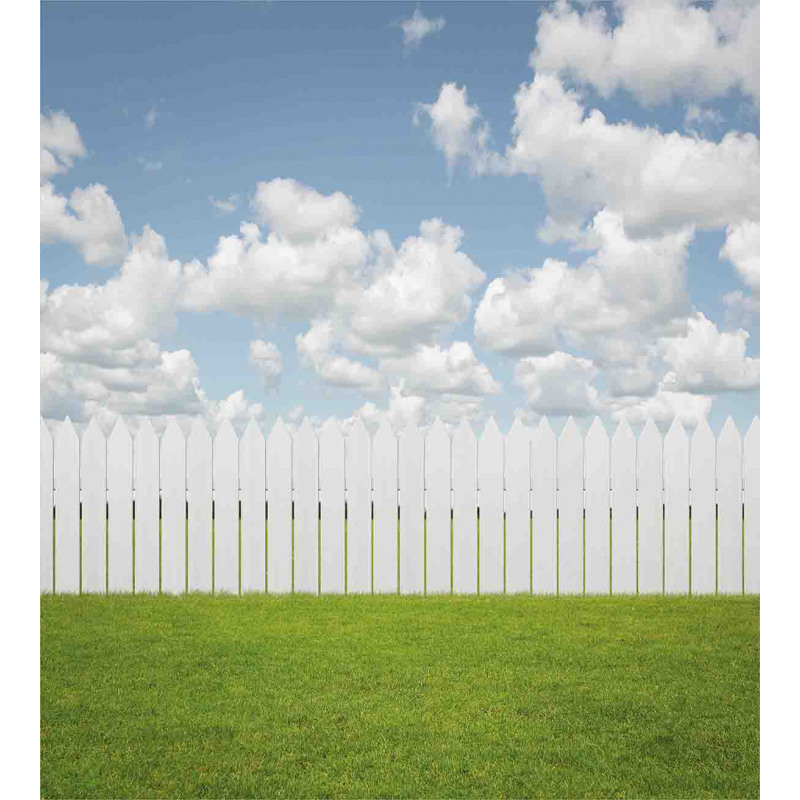 Sky with Clouds Farm Duvet Cover Set
