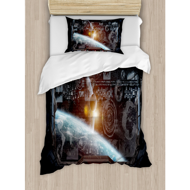 Wold Stardust Scenery Duvet Cover Set