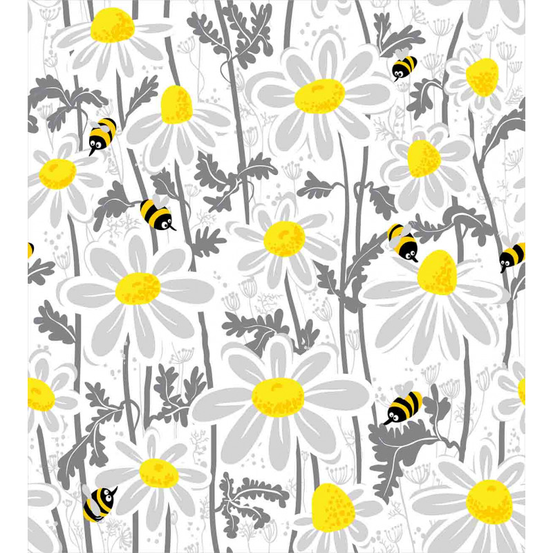 Daisy Leaf Spring Time Duvet Cover Set